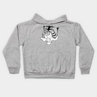 UOMO TIGRE - Tiger man 1970 Kids Hoodie